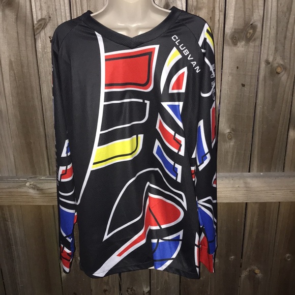 Club Van motorcycle riding Jersey - Picture 4 of 5